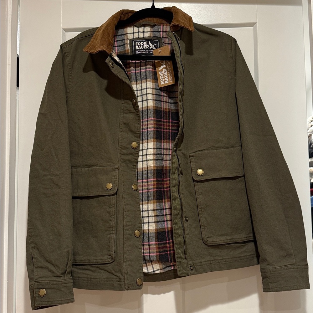 Olive Women's EB Barn Coat - Picture 9 of 12